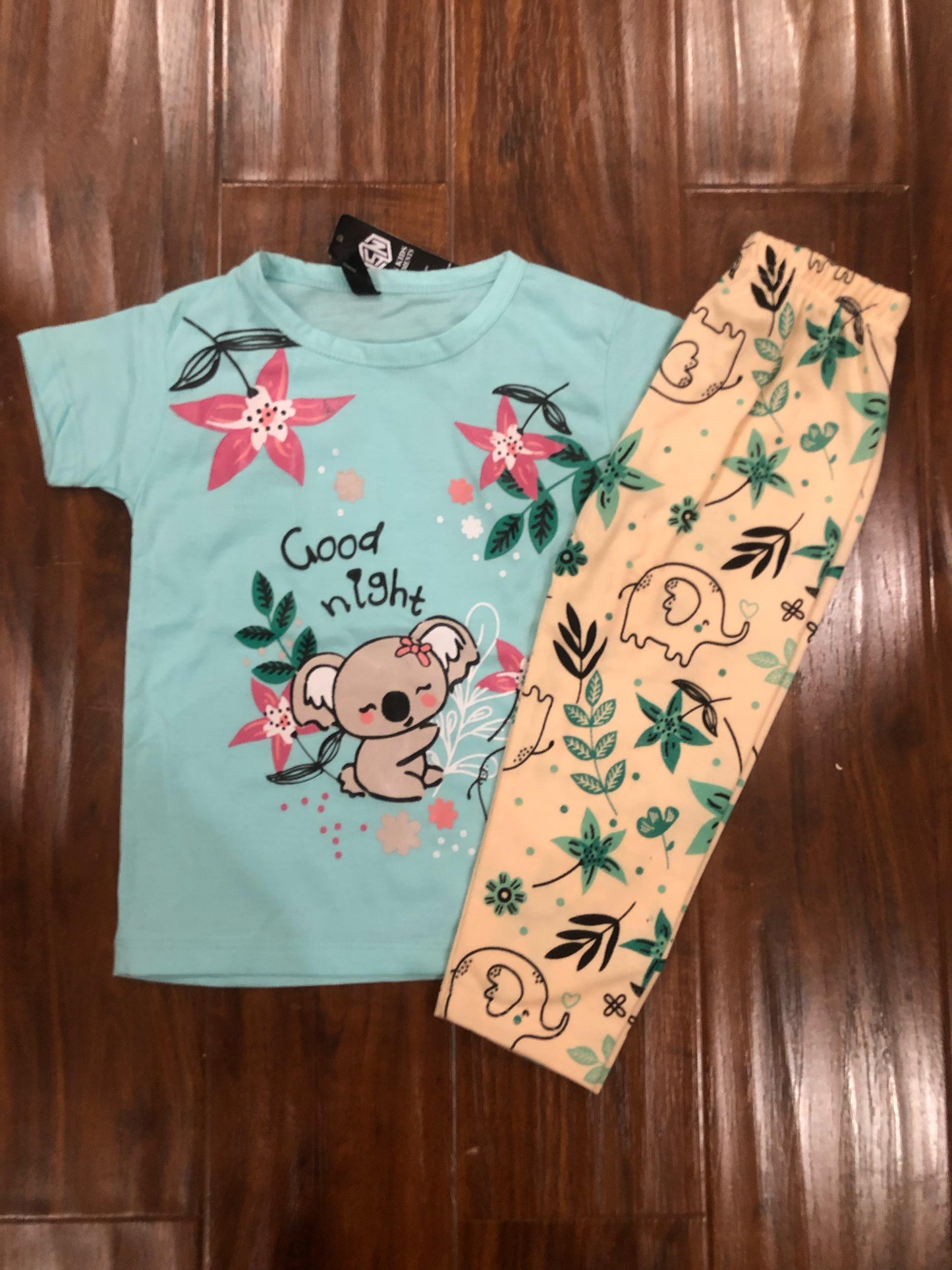Goodnight cotton jersey nightsuit