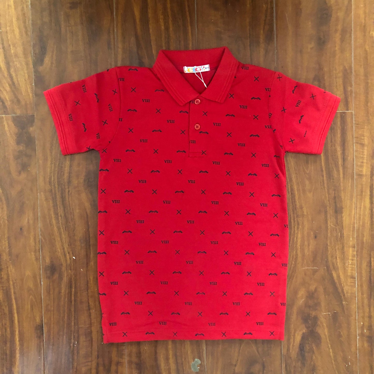 Premium red polo t-shirt