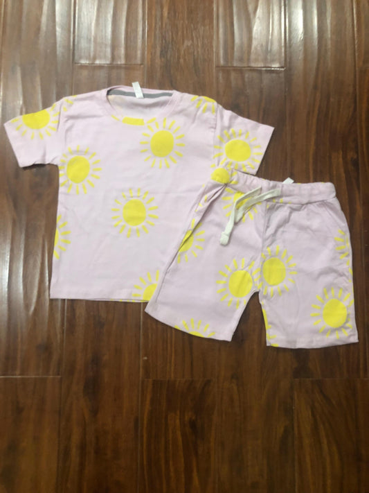 Sunny T-shirt and shorts set for kids