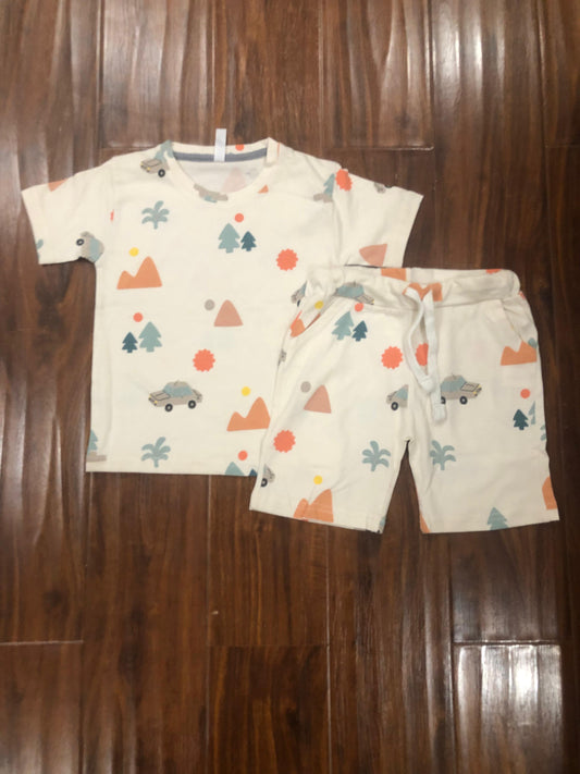 Play day T-shirt and shorts set for kids