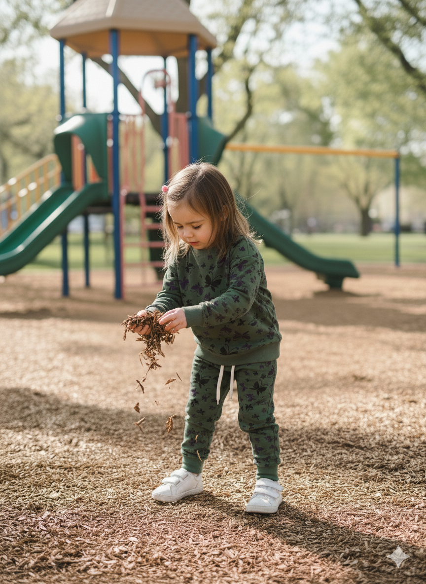 Dark green butterflies tracksuit