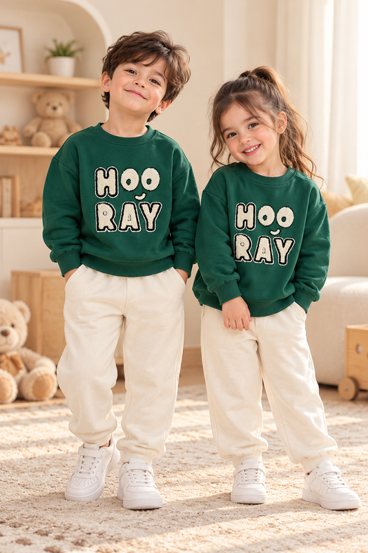 Green HooRay Sweatshirt