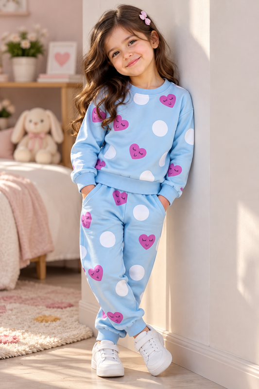 Cloudy Hearts Tracksuit