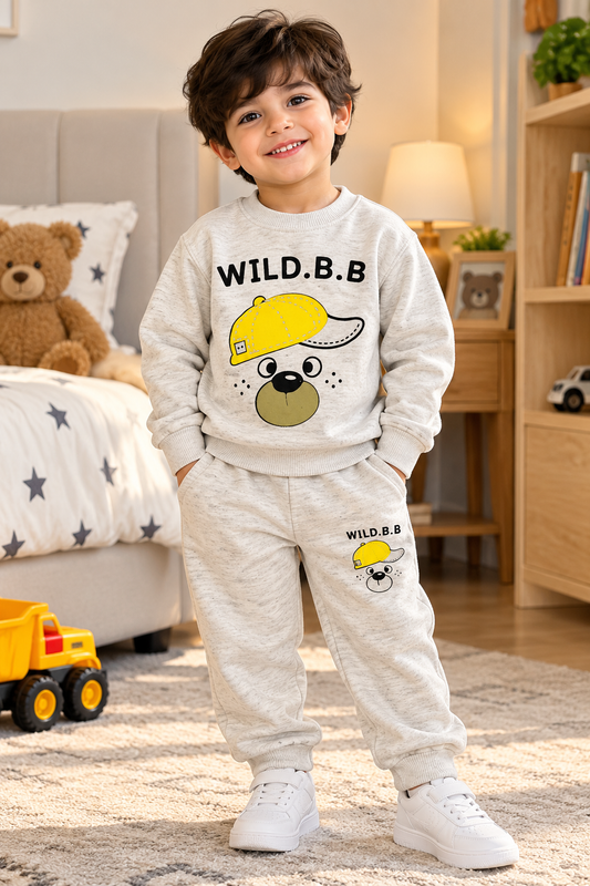 Little Wild Bear Tracksuit