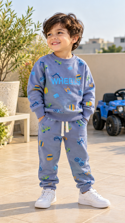 Steel Blue Wheels Tracksuit