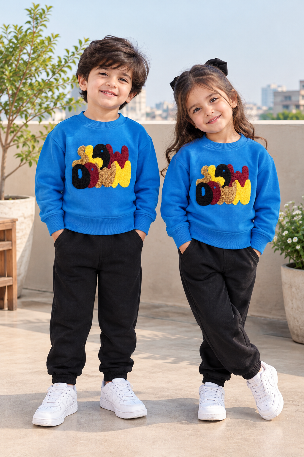 Blue Slow Down Sweatshirt