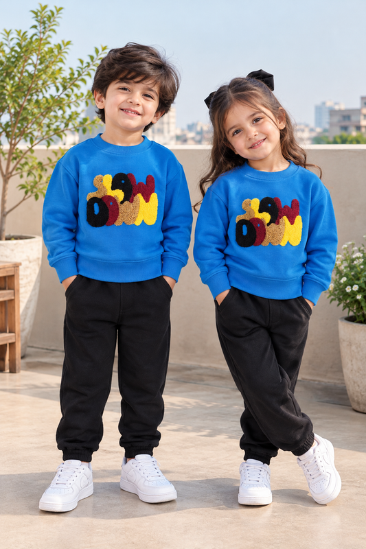 Blue Slow Down Sweatshirt