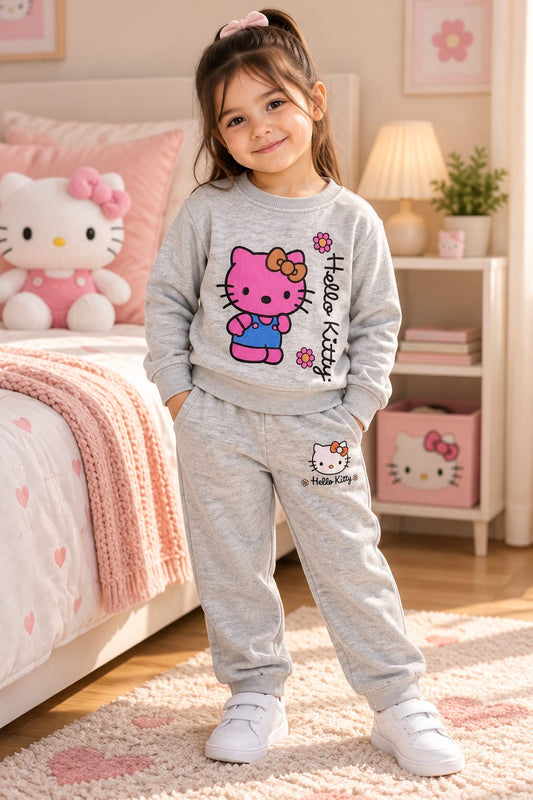 Grey Hello Kitty Tracksuit