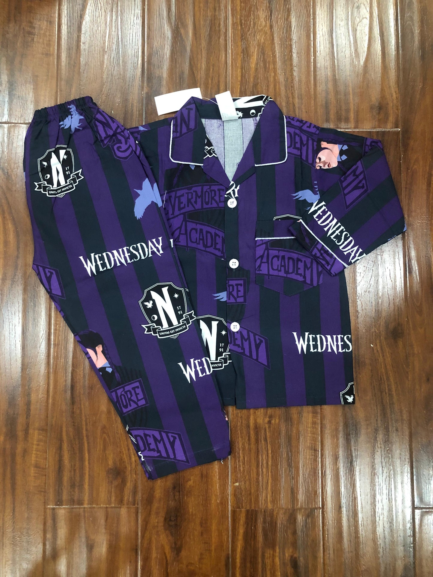 Purple Cotton Nightsuit