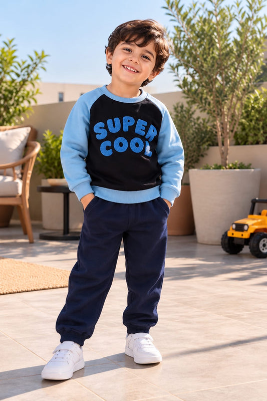 Blue Super Cool Sweatshirt