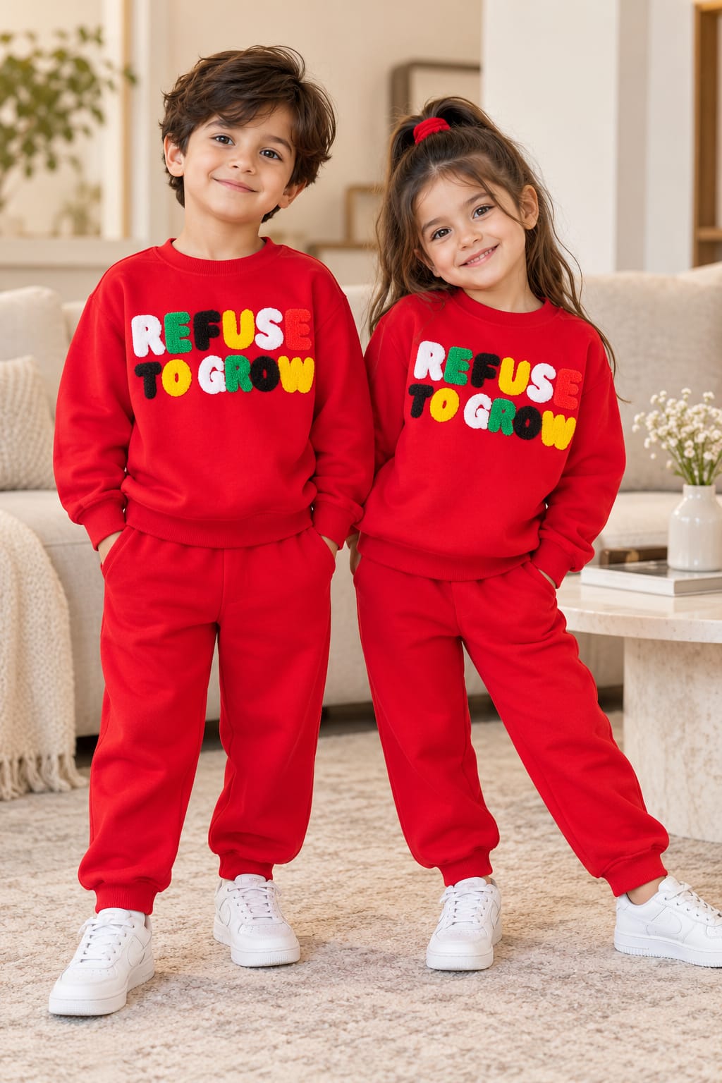 Red Refuse To Grow Tracksuit