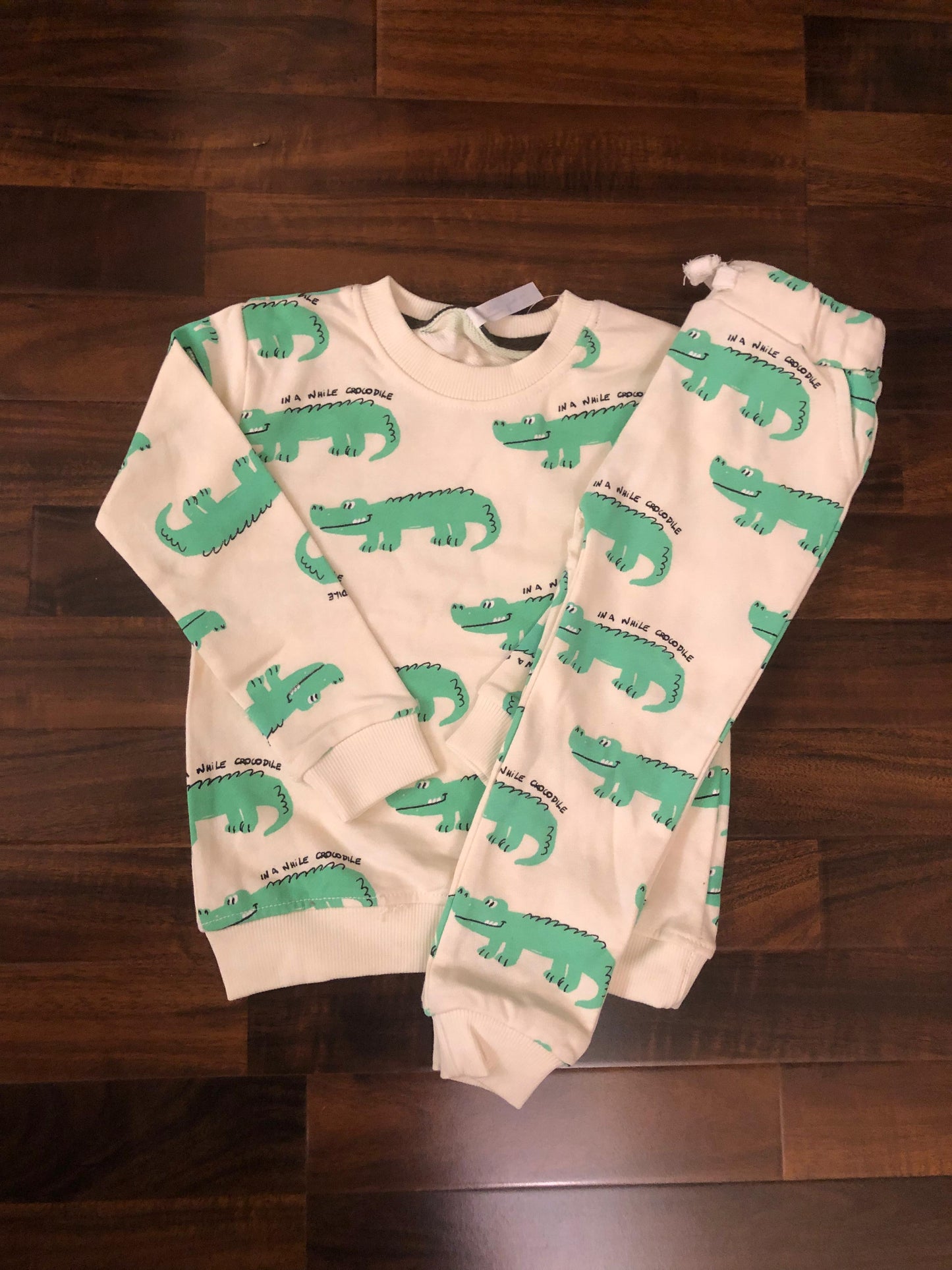 Cute Crocodiles tracksuit for kids