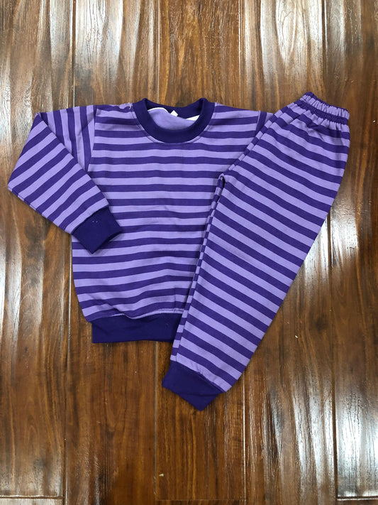 Purple Stripe tracksuit (Fleece)