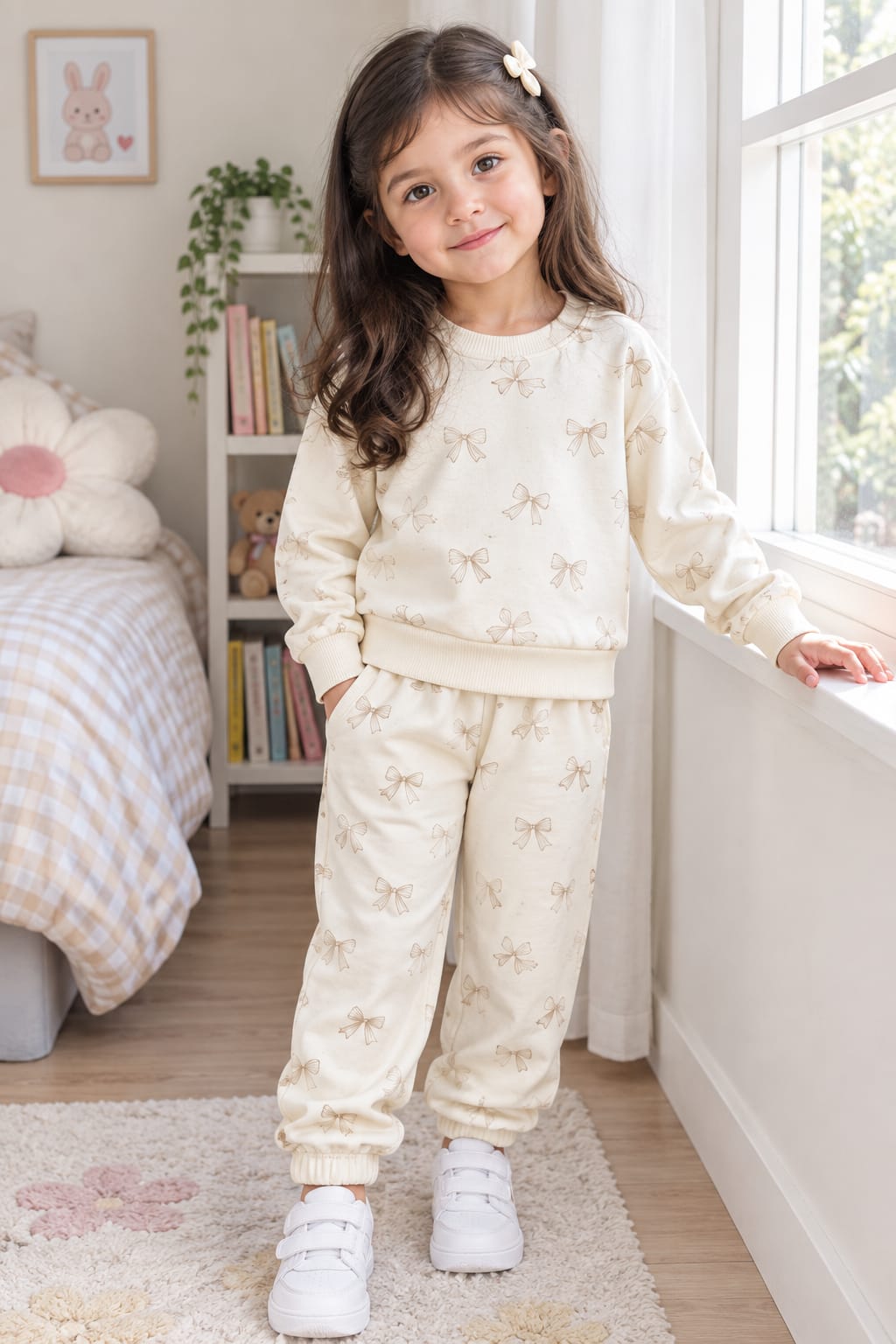 Elegant Bows Tracksuit