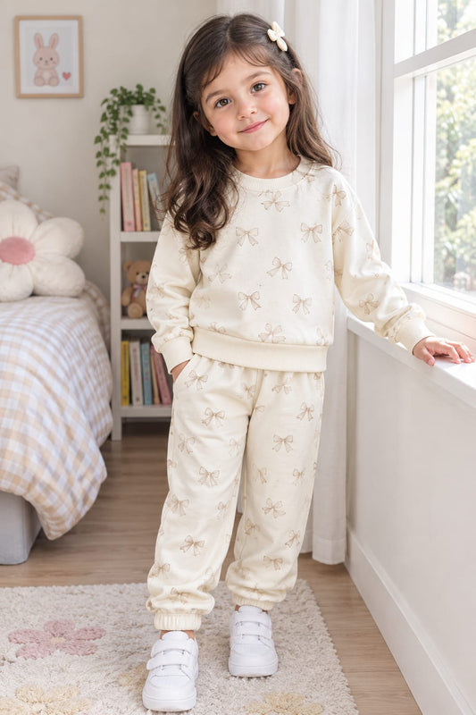 Elegant Bows Tracksuit