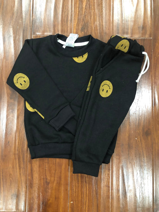 Yellow Smiley Tracksuit