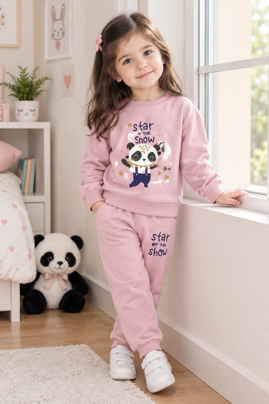 Pink Panda Show Tracksuit
