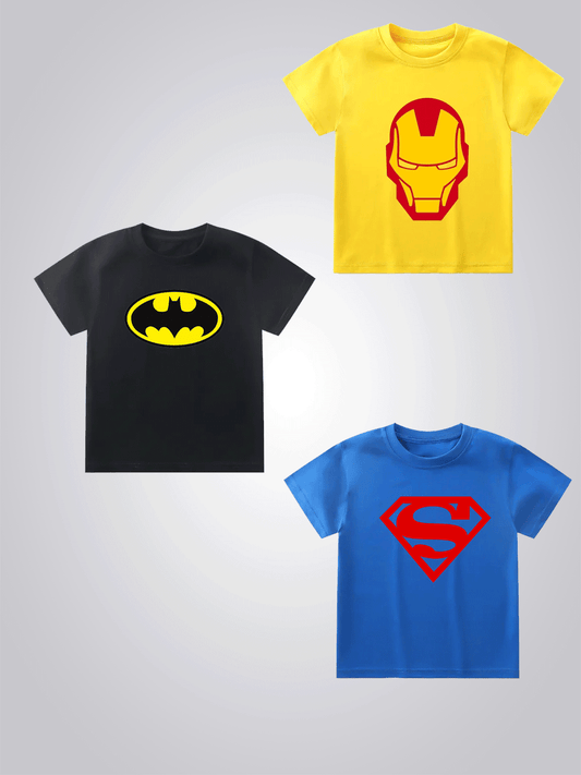 Boys Tshirt Bundle of 3 Summer Tshirts - IBS