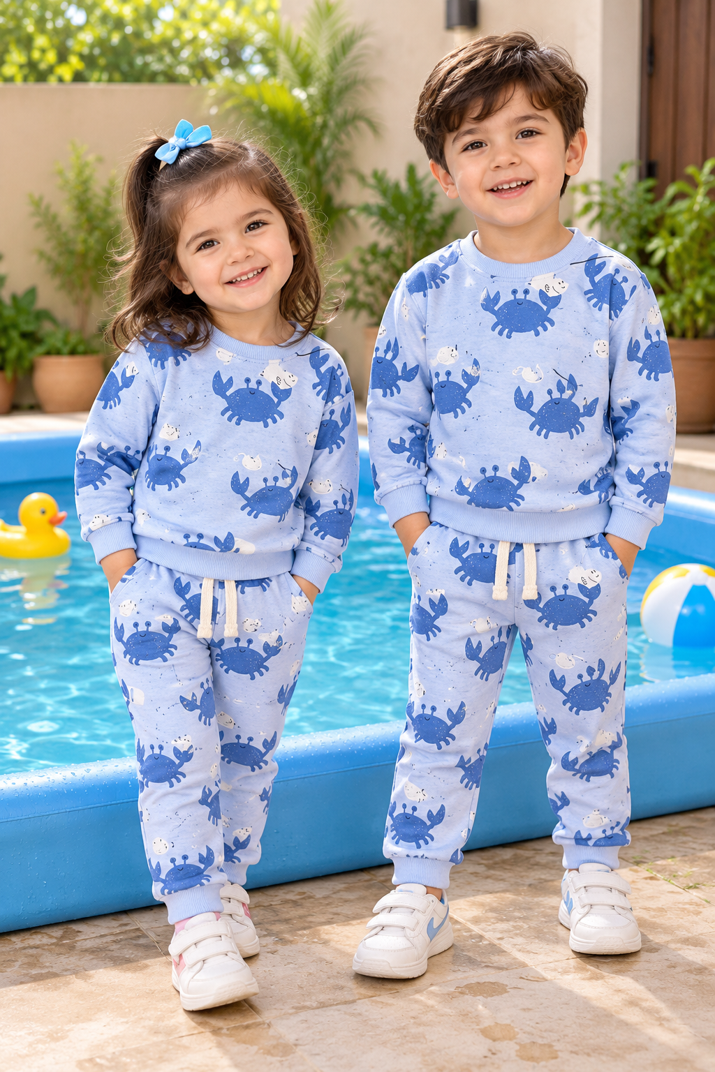 Blue Happy Crabs Tracksuit