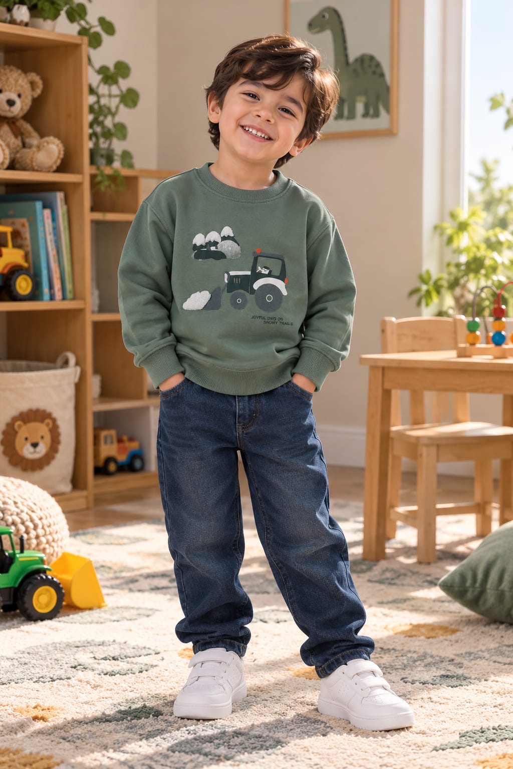 Little Tractor Sweatshirt
