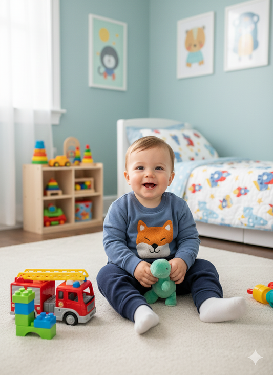 Cute fox sweatshirt for kids