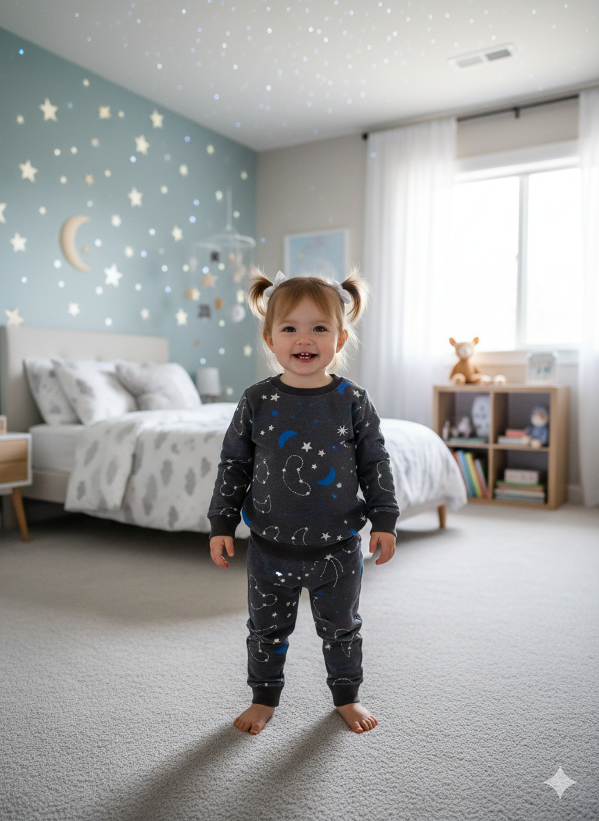 Grey Mickey stars tracksuit for kids