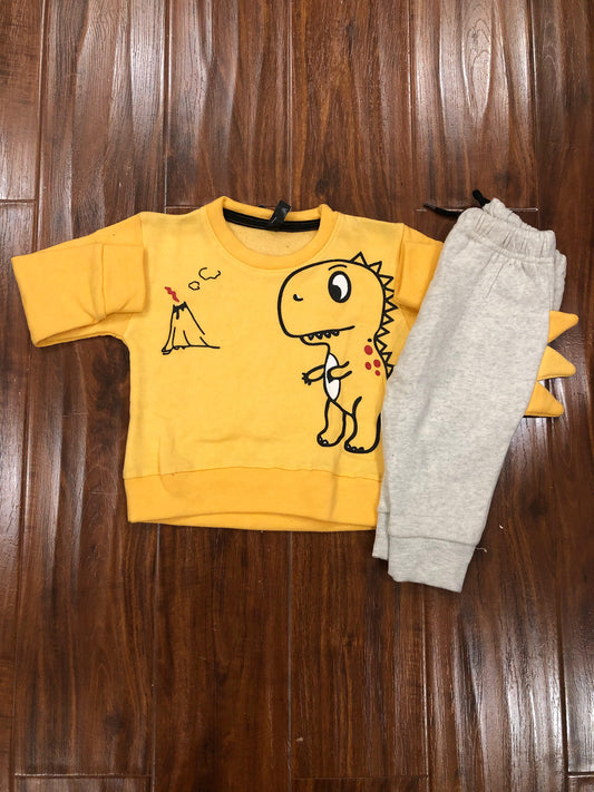 Yellow Dinasour Tracksuit