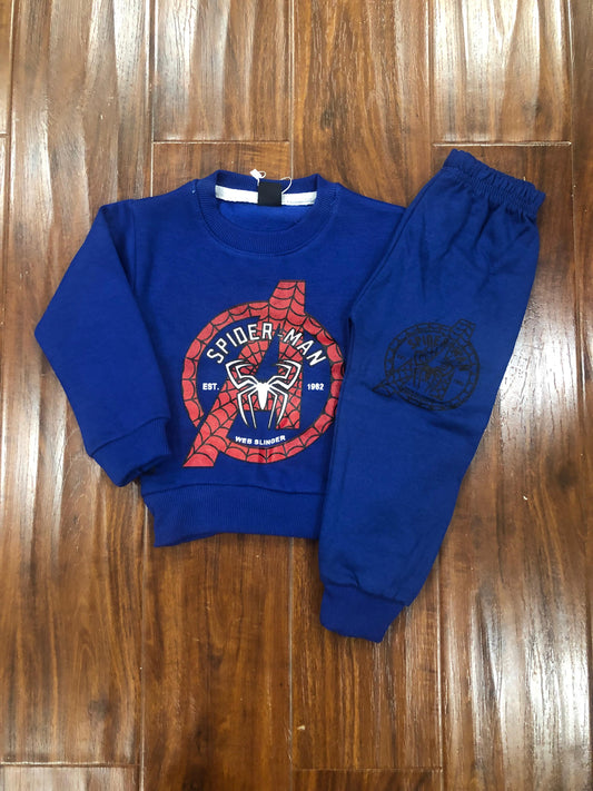 Royal Blue Spiderman Tracksuit