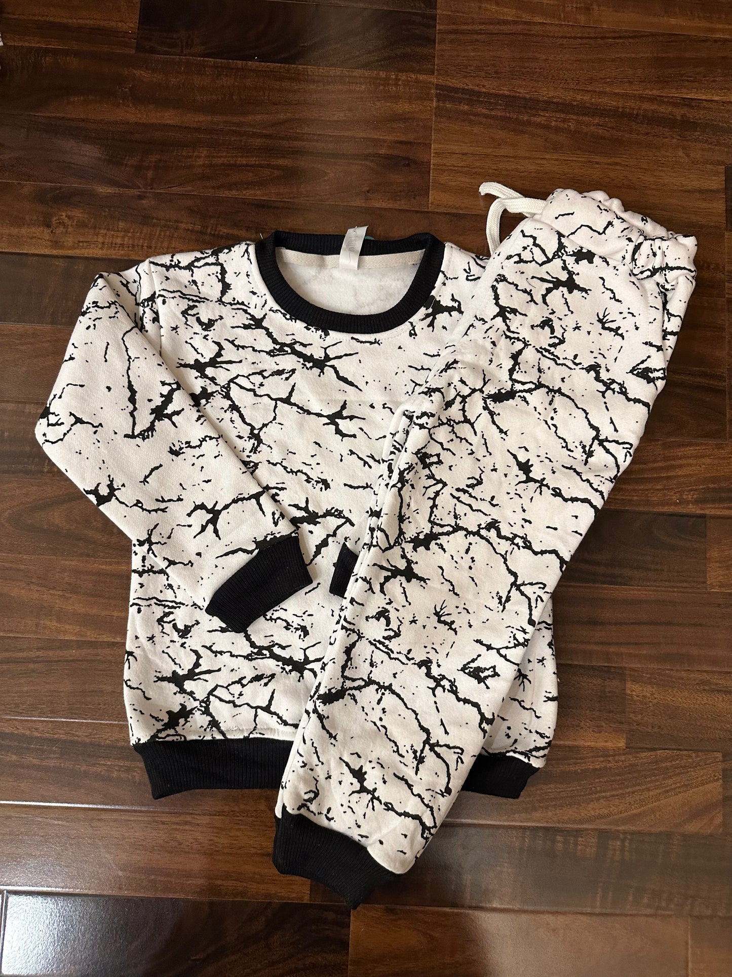Marble chill tracksuit for kids