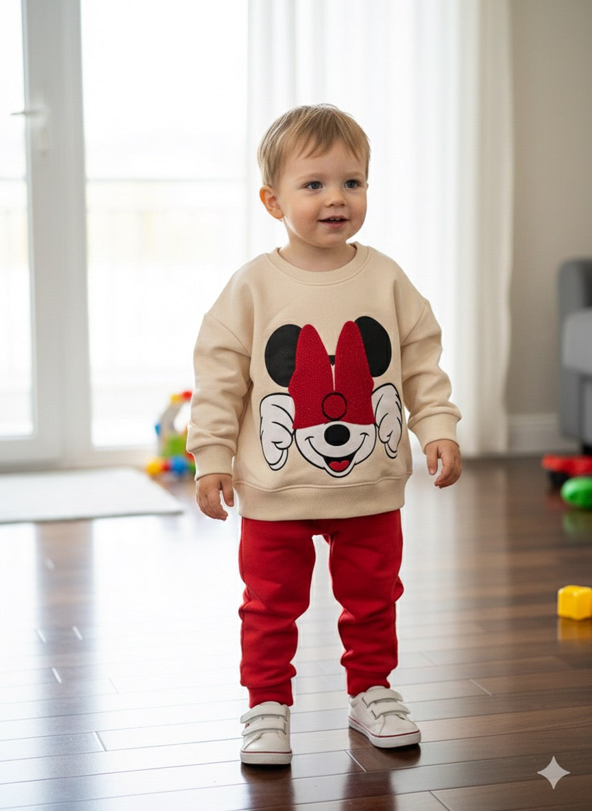 Happy Mickey tracksuit for kids