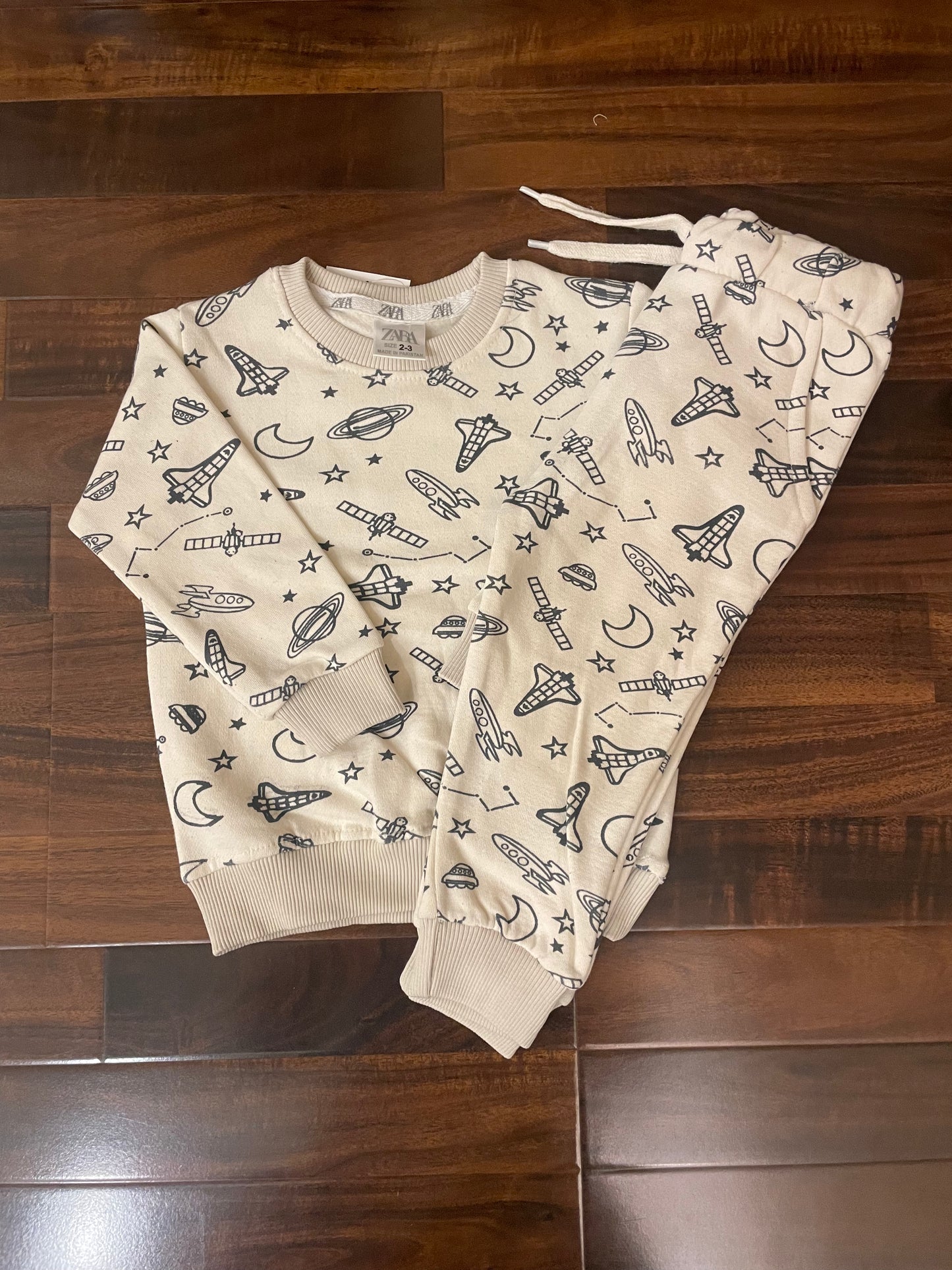 Off white air space tracksuit for kids