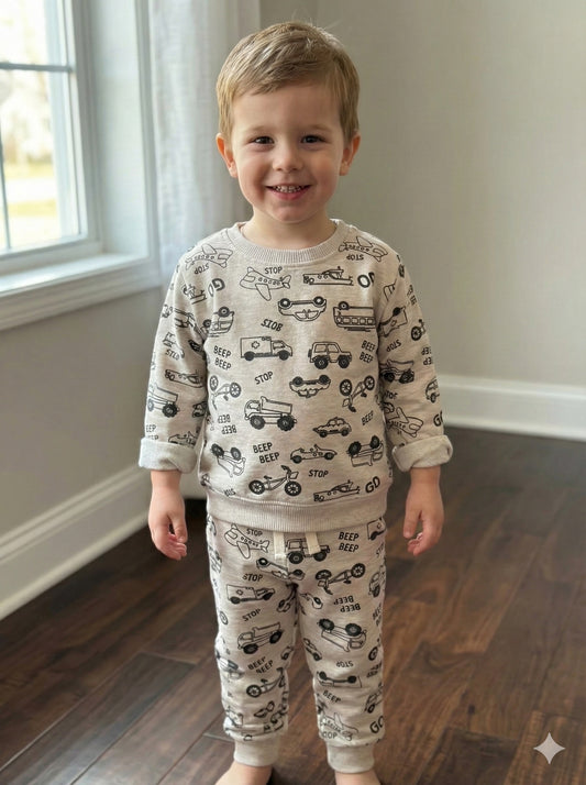 Go by car tracksuit for kids