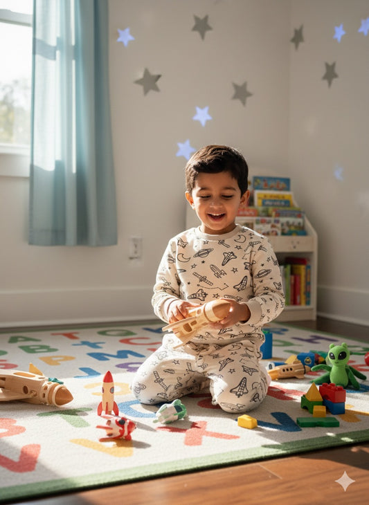 Off white air space tracksuit for kids