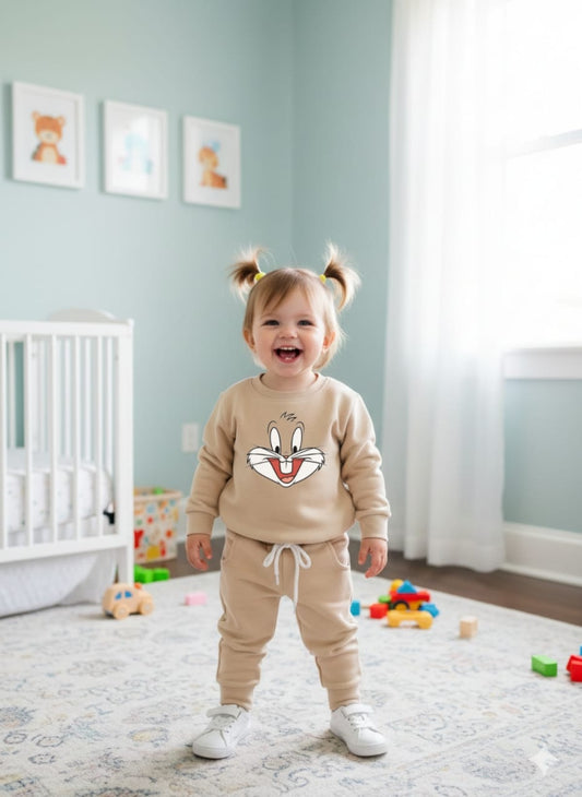 Skin bunny tracksuit for kids