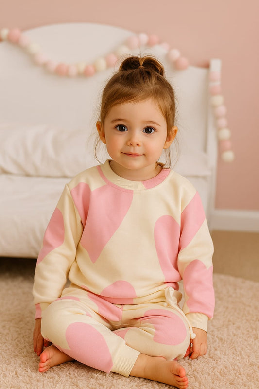 Jumbo hearts tracksuit