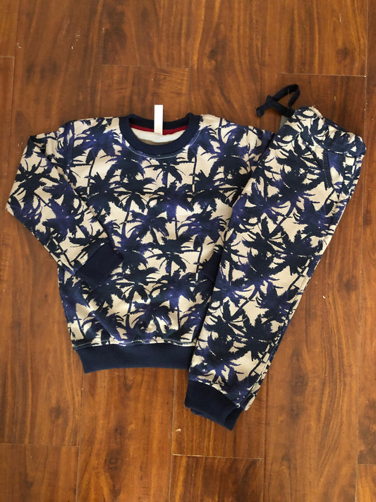 Blue Palm Trees Tracksuit