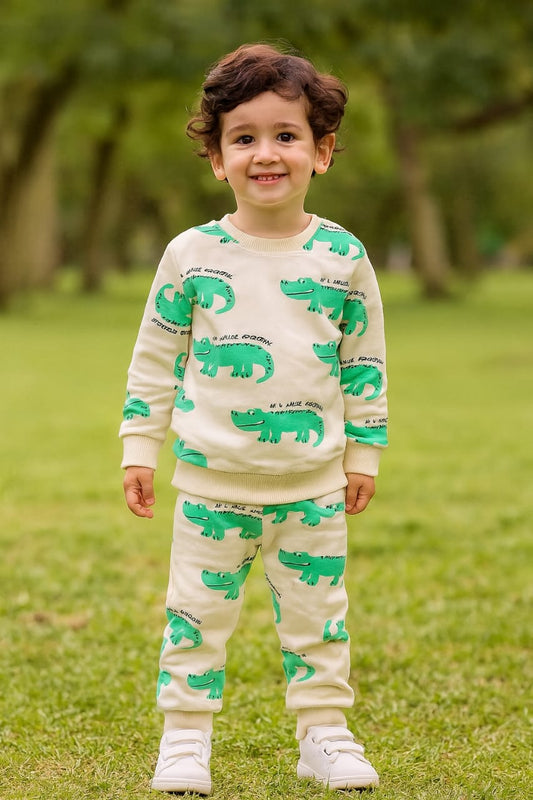 Cute Crocodiles tracksuit for kids