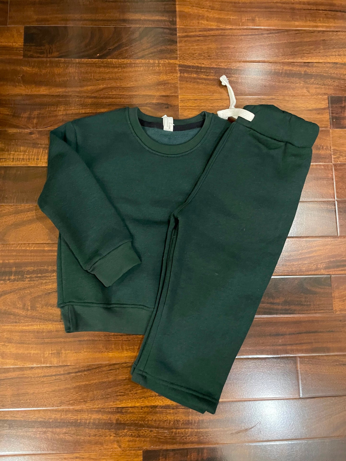 Plain Forest Green Tracksuit