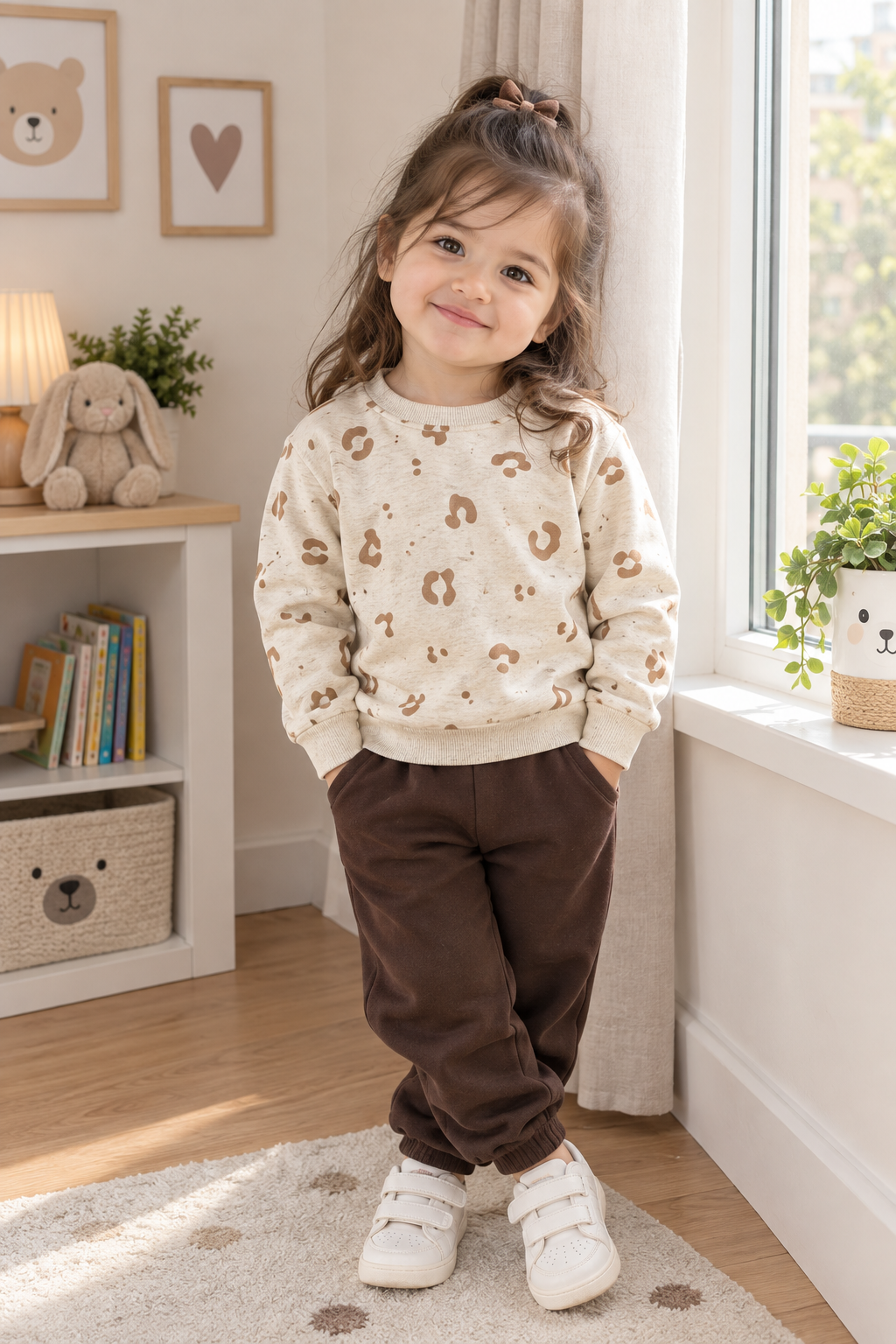 Teddy Spots Sweatshirt