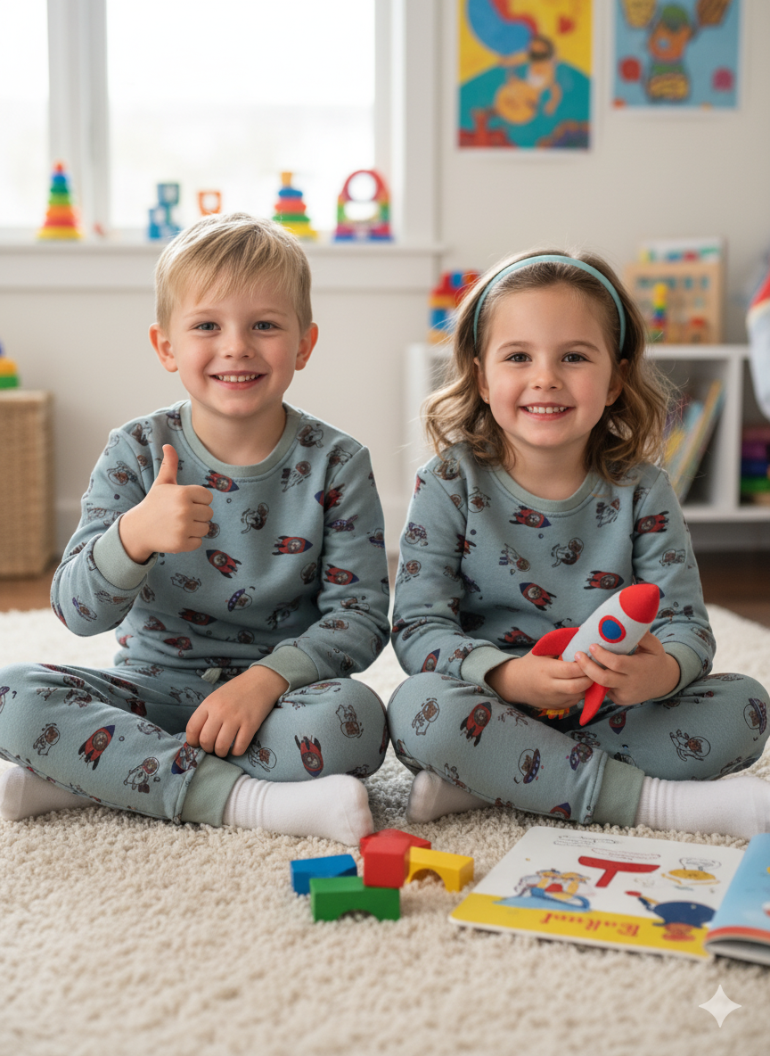 Astro cats tracksuit for kids