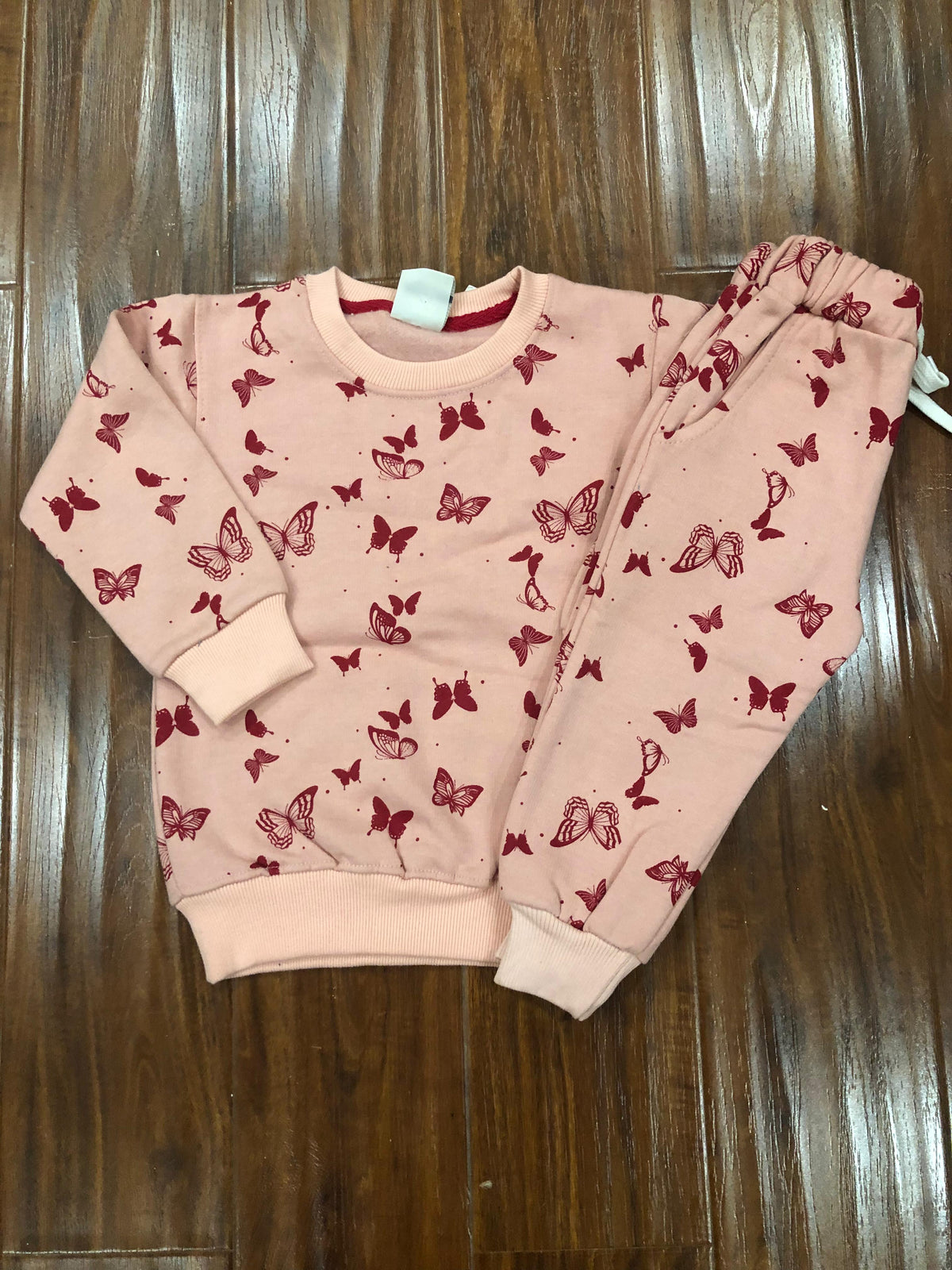 Pink butterflies tracksuit