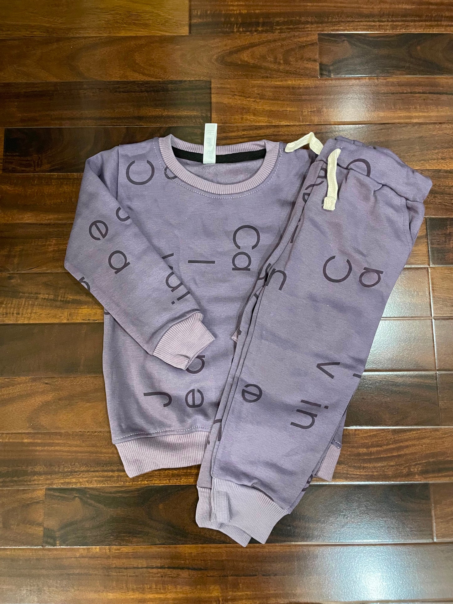 Purple Calvin Tracksuit