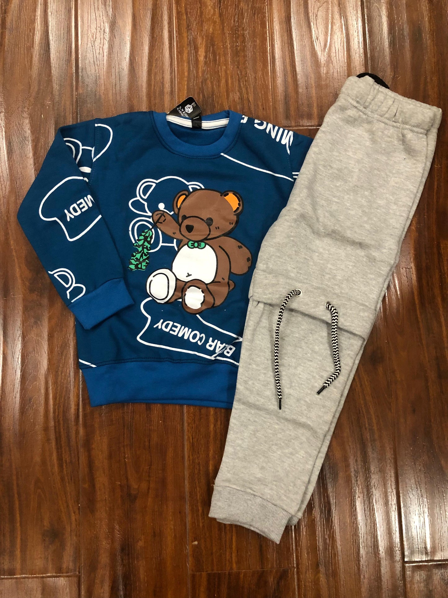 Blue bear comedy tracksuit