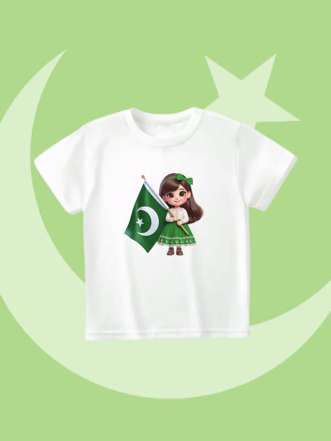 White Independence Day T-shirt (Girl)