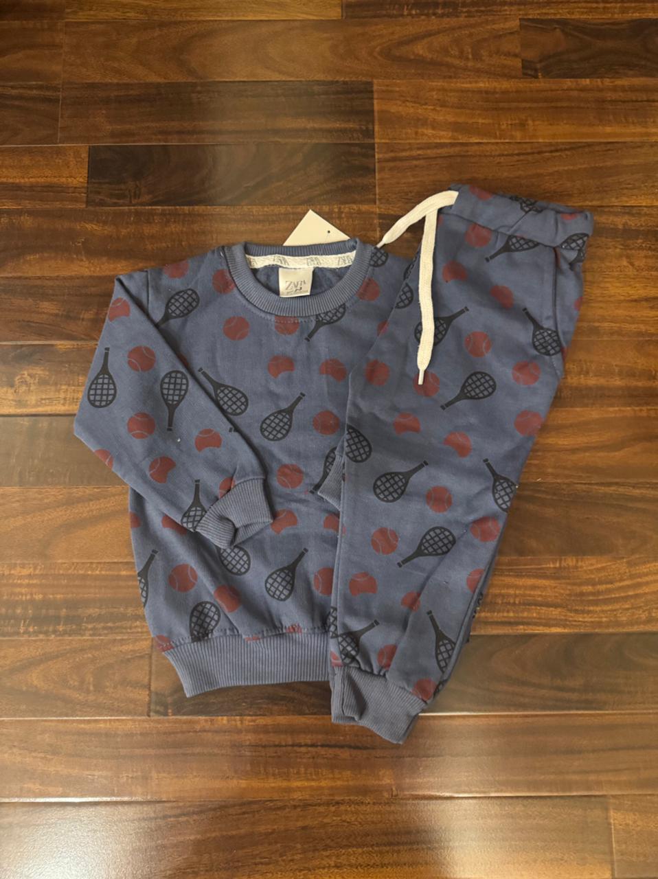 Dark Blue tennis tracksuit for kids