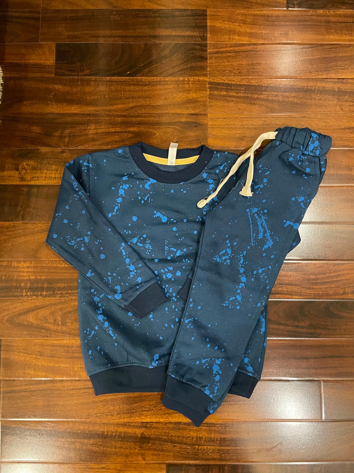 Blue Splash Tracksuit