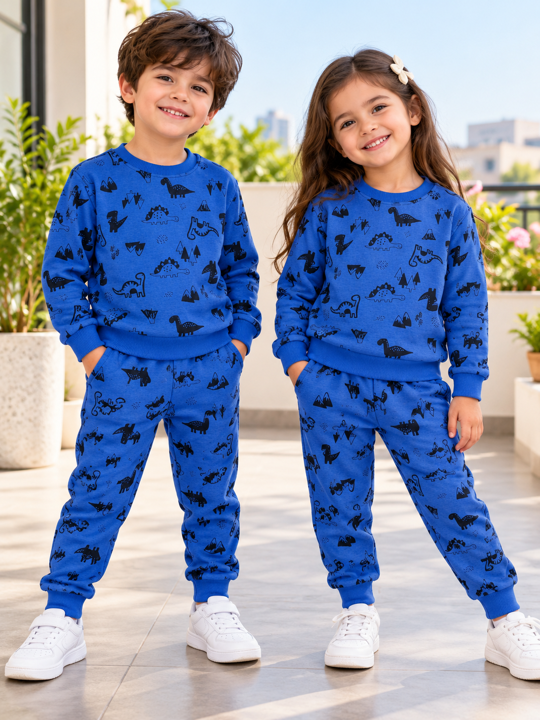 Royal Blue Dino Tracksuit