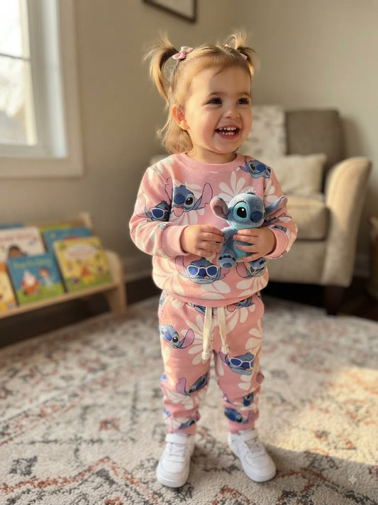 Cute Pink Snitch Tracksuit