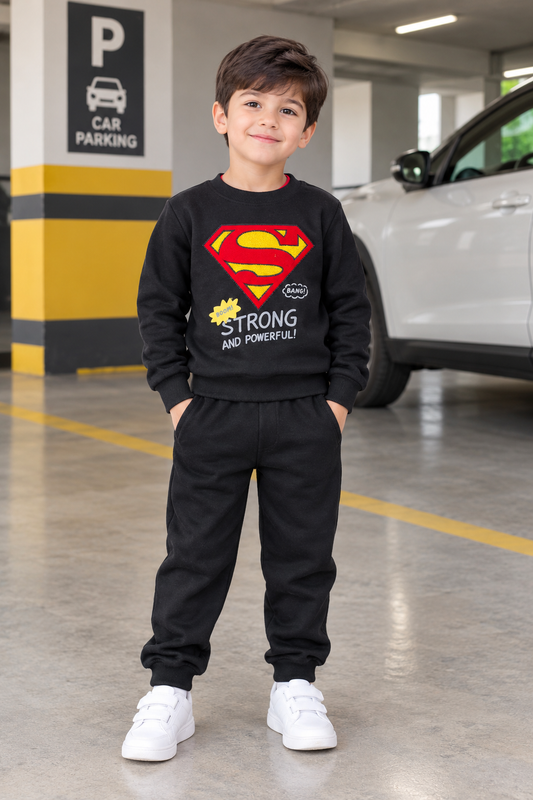 Black Superman Tracksuit
