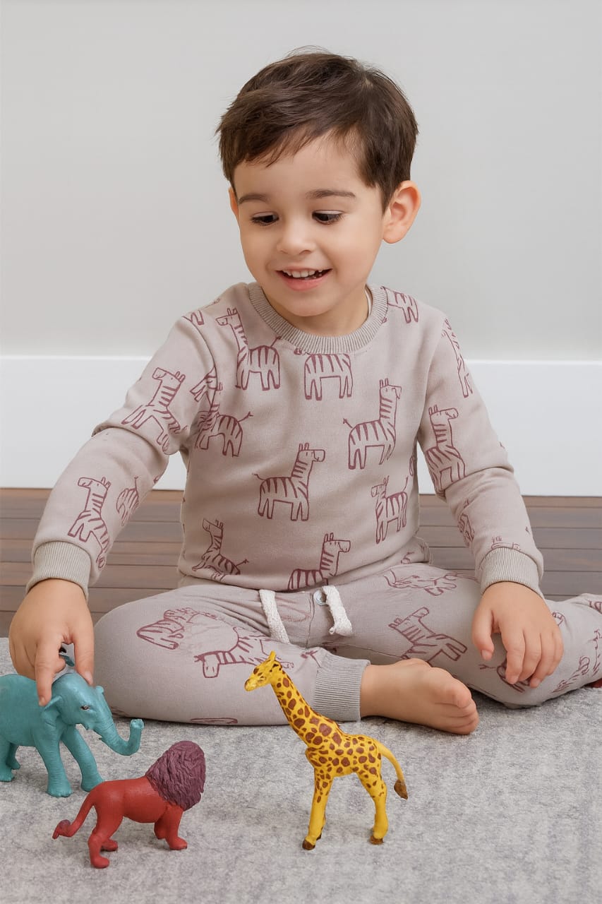 Cute zebra tracksuit for kids